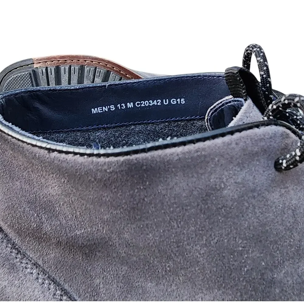 Cole Haan Grey Cranston Suede Chukka Boots 13